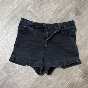 Brandy Melville Black Jean Shorts